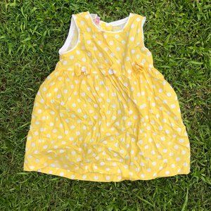 Yellow Polka Dot Sundress